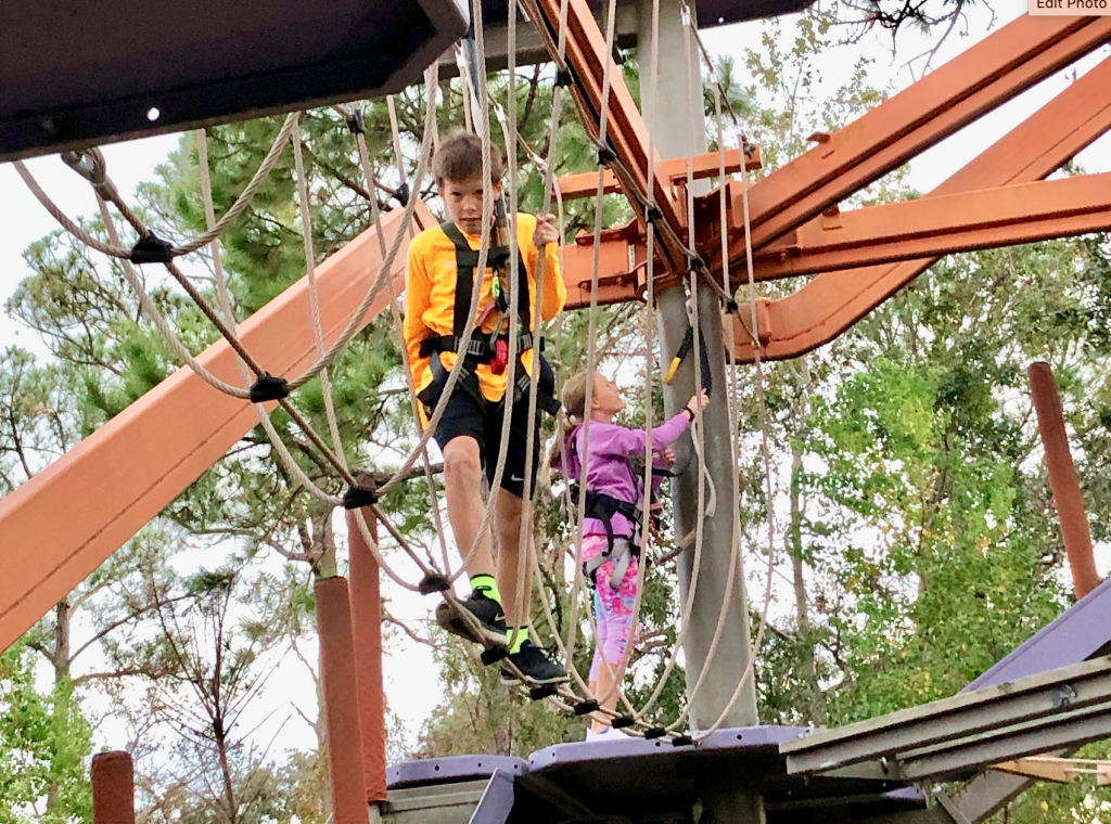 Baytowne Wharf Sandestin ropes course